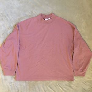 Uniqlo Mock Neck Long-Sleeved Shirt